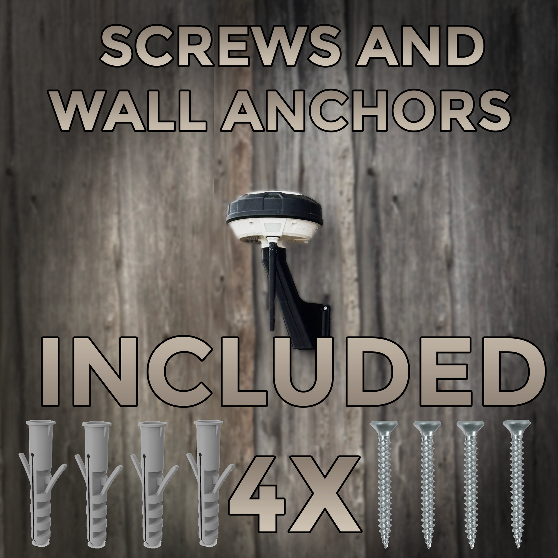 Wall bracket for Mammotion Luba 2 and Yuka RTK antennas