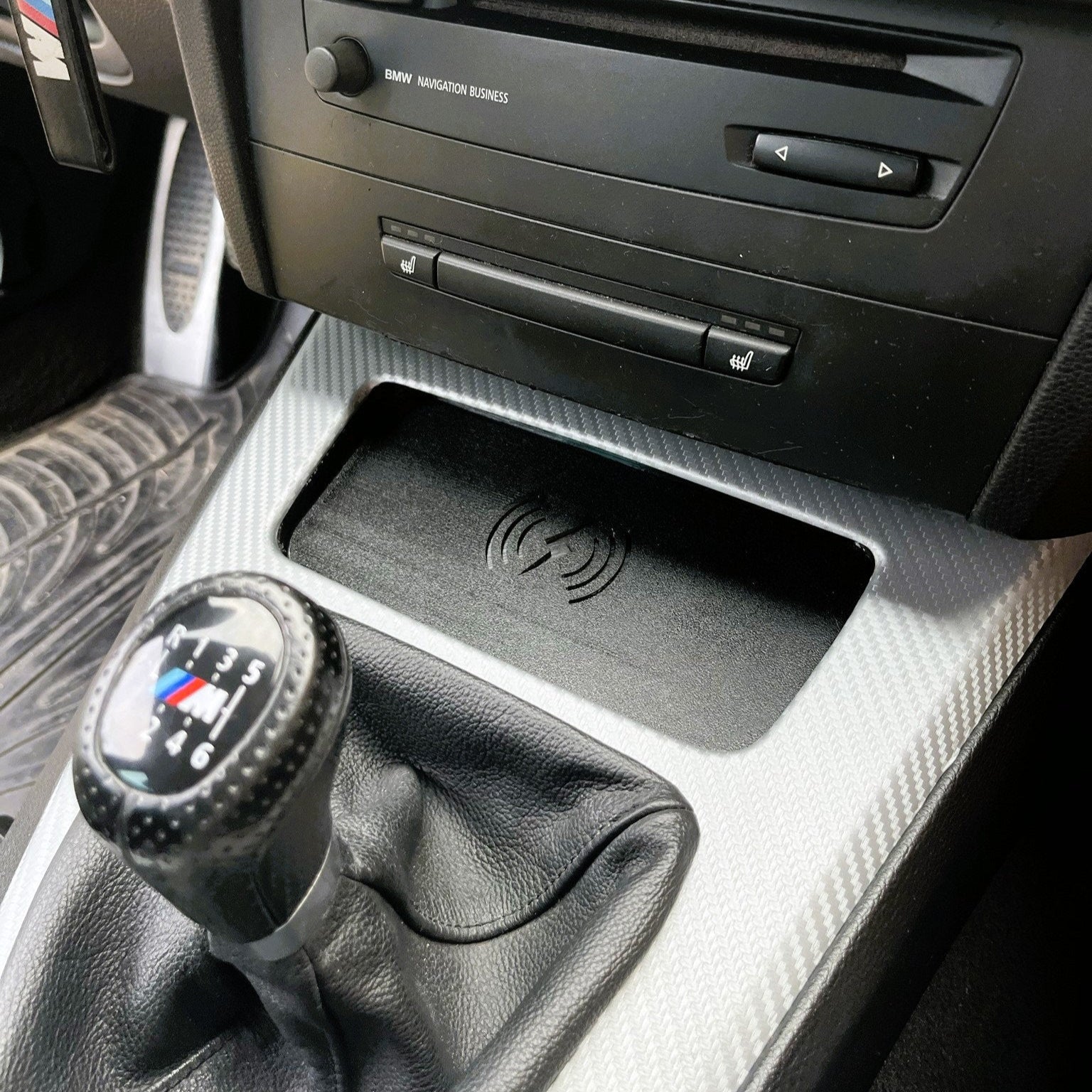 Additional TPU mat for BMW 3 Series (E9X) wireless charger
