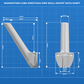 RTK Wall Mount for Mammotion Luba Mini & Yuka Mini
