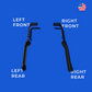 Replacement Side Protection Parts for Mammotion Luba 1, 2 & 2X