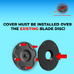 Disc Cover Set for Mammotion Yuka Mower